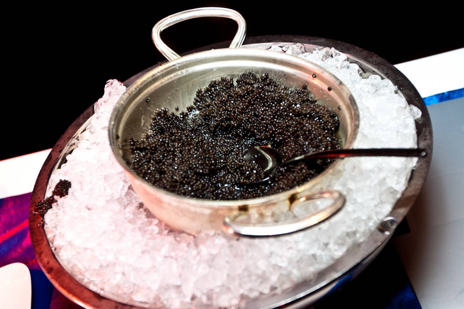 Black stellate sturgeon caviar TM Lemberg Germany